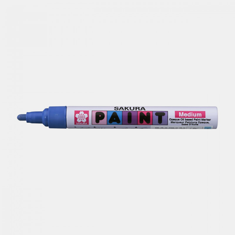 Marker Paint ze średnią niebieską końcówką, Sakura