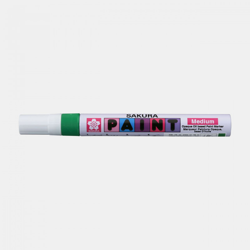 Marker Paint ze średnią zieloną końcówką, Sakura Marker Paint ze średnią zieloną końcówką, Sakura