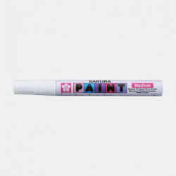 Marker Paint ze średnią białą końcówką, Sakura Marker Paint ze średnią białą końcówką, Sakura