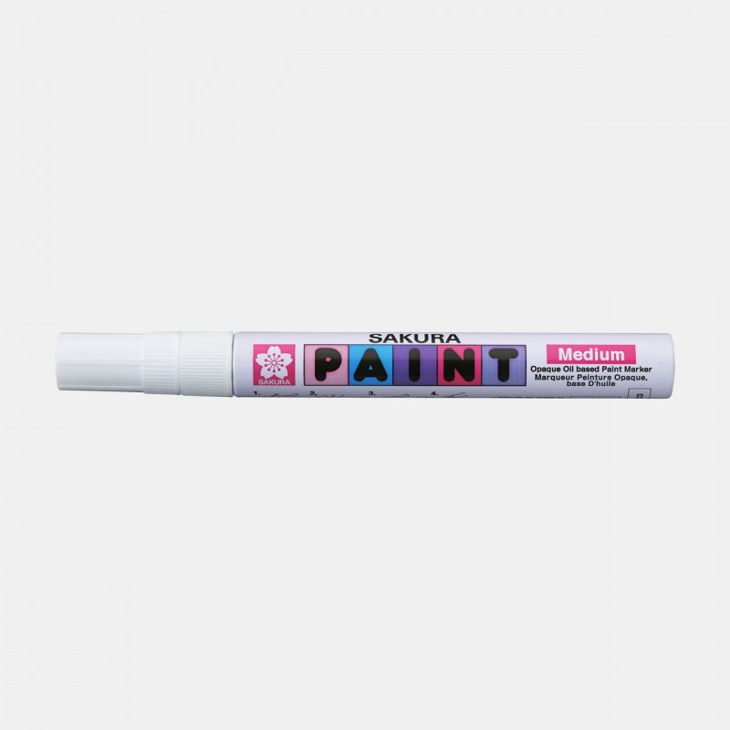 Marker Paint ze średnią białą końcówką, Sakura Marker Paint ze średnią białą końcówką, Sakura