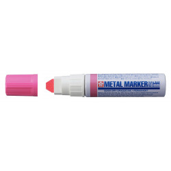 Marker METAL różowyy pogrubiony, Sakura Marker METAL różowyy pogrubiony, Sakura