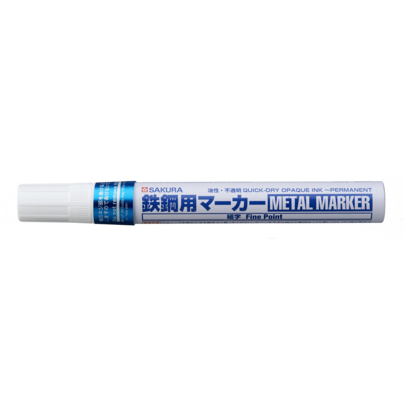 Marker METAL jasny niebieski cienki, Sakura Marker METAL jasny niebieski cienki, Sakura