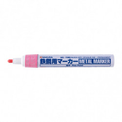 Marker METAL różowy cienki, Sakura Marker METAL różowy cienki, Sakura