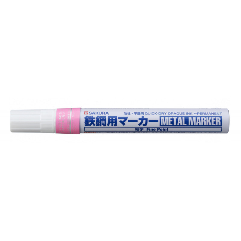Marker METAL różowy cienki, Sakura Marker METAL różowy cienki, Sakura