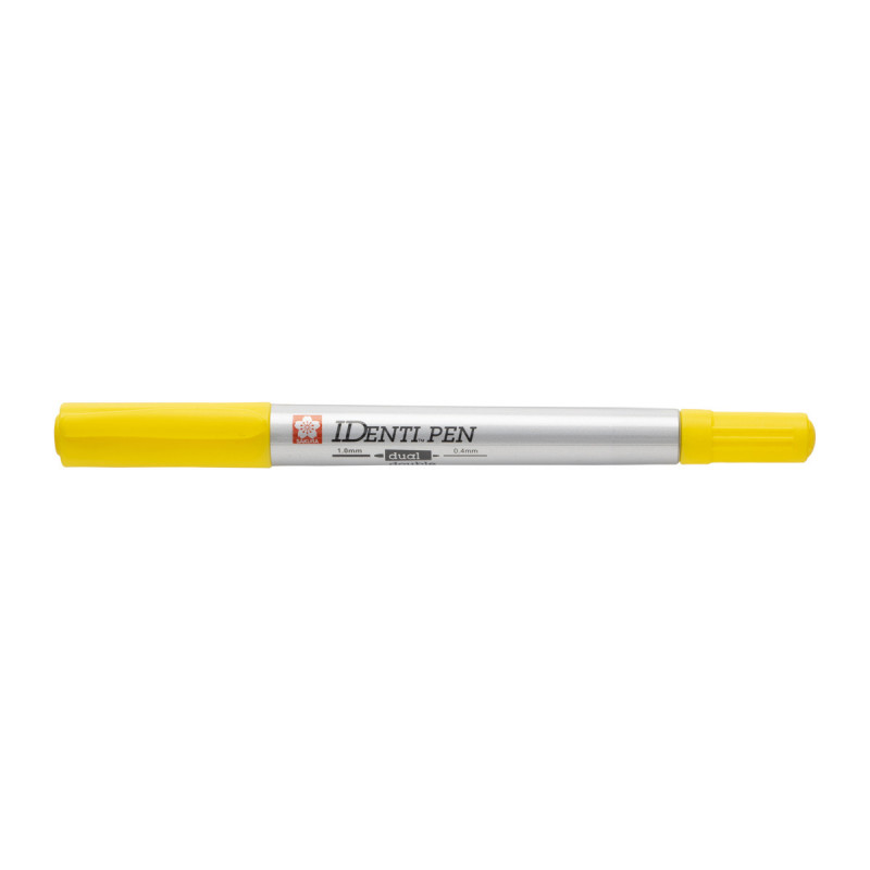 Marker IDenti-Pen Dual Point zółty, Sakura Marker IDenti-Pen Dual Point zółty, Sakura