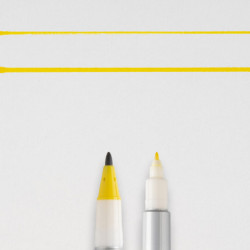 Marker IDenti-Pen Dual Point zółty, Sakura Marker IDenti-Pen Dual Point zółty, Sakura
