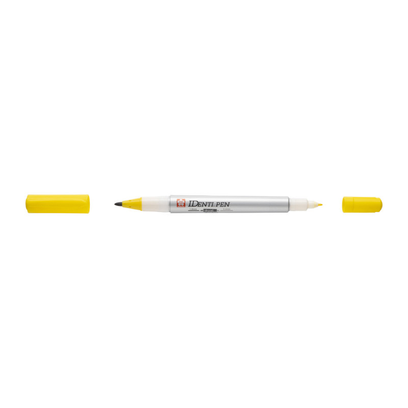 Marker IDenti-Pen Dual Point zółty, Sakura Marker IDenti-Pen Dual Point zółty, Sakura