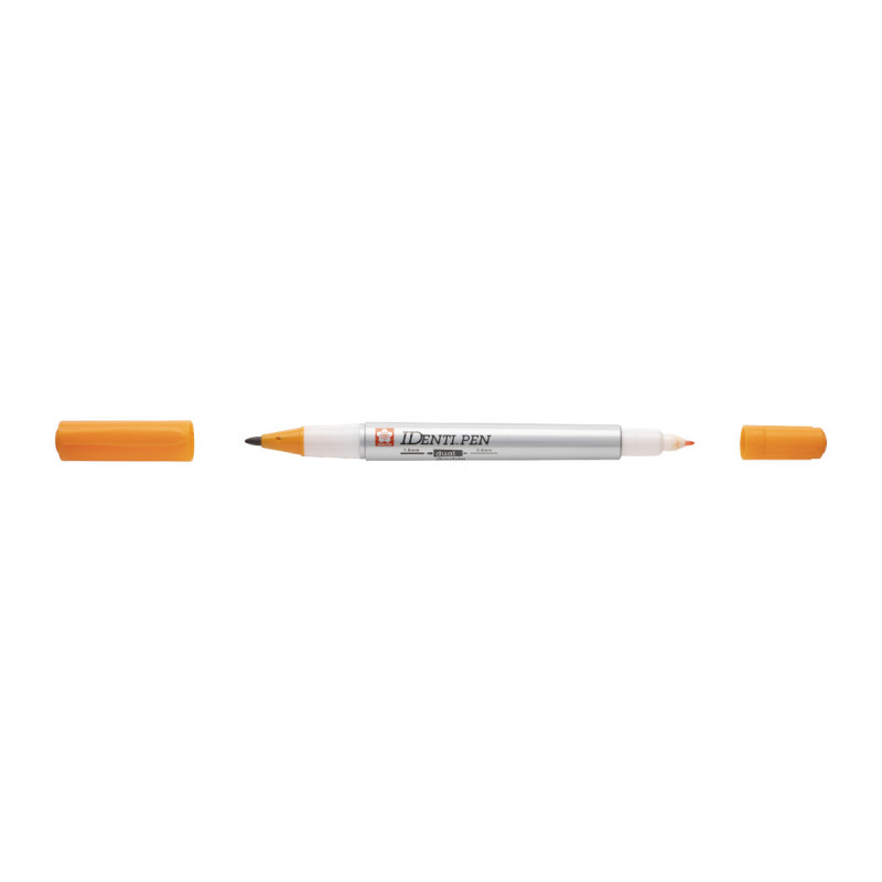 Marker IDenti-Pen Dual Point pomarańczowy, Sakura Marker IDenti-Pen Dual Point pomarańczowy, Sakura