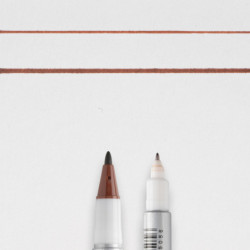 Marker IDenti-Pen Dual Point brązowy, Sakura Marker IDenti-Pen Dual Point brązowy, Sakura