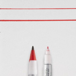 Marker IDenti-Pen Dual Point czerwony, Sakura Marker IDenti-Pen Dual Point czerwony, Sakura