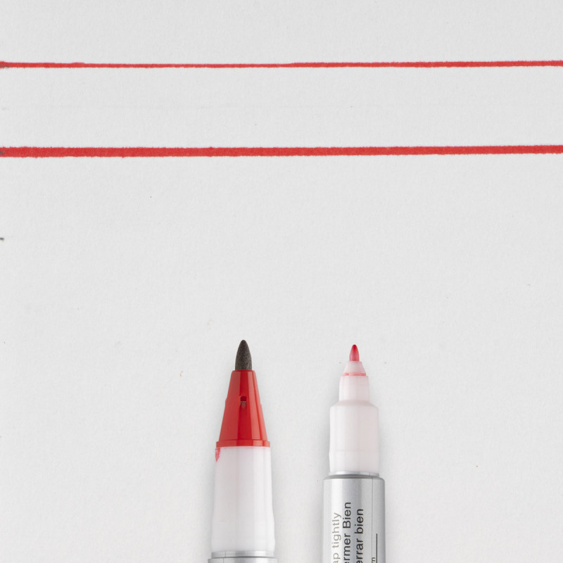 Marker IDenti-Pen Dual Point czerwony, Sakura Marker IDenti-Pen Dual Point czerwony, Sakura