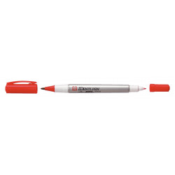 Marker IDenti-Pen Dual Point czerwony, Sakura Marker IDenti-Pen Dual Point czerwony, Sakura