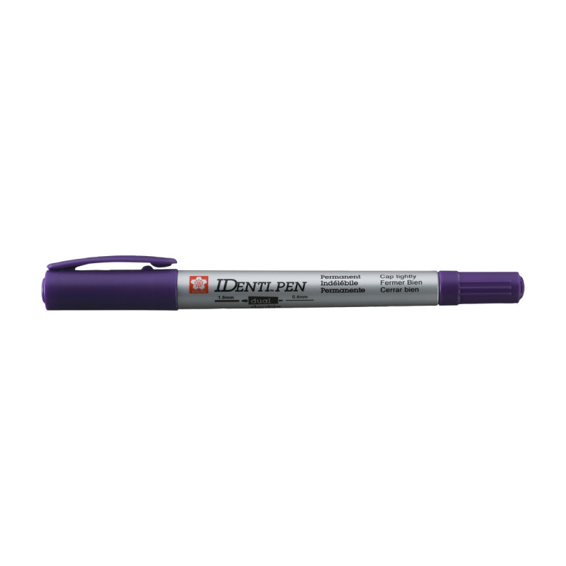 Marker IDenti-Pen Dual Point fioletowy, Sakura Marker IDenti-Pen Dual Point fioletowy, Sakura