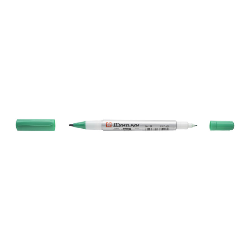 Marker IDenti-Pen Dual Point zielony, Sakura Marker IDenti-Pen Dual Point zielony, Sakura