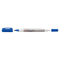 Marker IDenti-Pen Dual Point niebieski, Sakura Marker IDenti-Pen Dual Point niebieski, Sakura