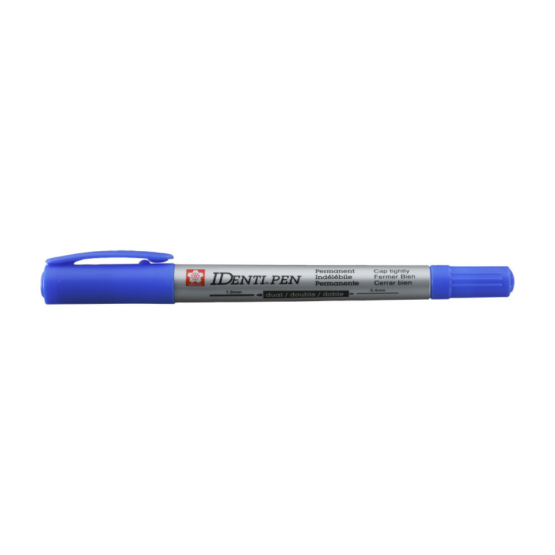 Marker IDenti-Pen Dual Point niebieski, Sakura Marker IDenti-Pen Dual Point niebieski, Sakura