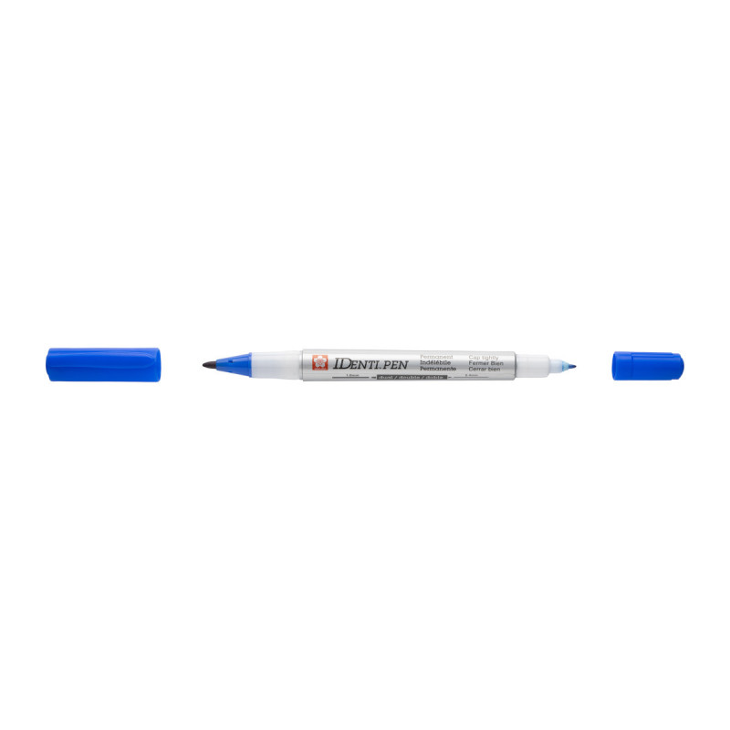 Marker IDenti-Pen Dual Point niebieski, Sakura Marker IDenti-Pen Dual Point niebieski, Sakura