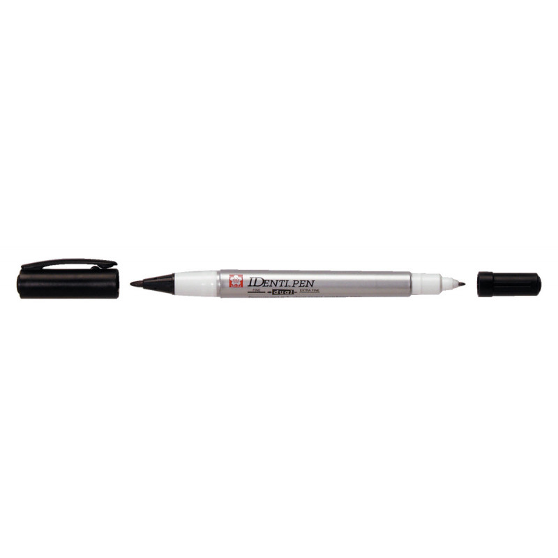 Marker IDenti-Pen Dual Point czarny, Sakura Marker IDenti-Pen Dual Point czarny, Sakura