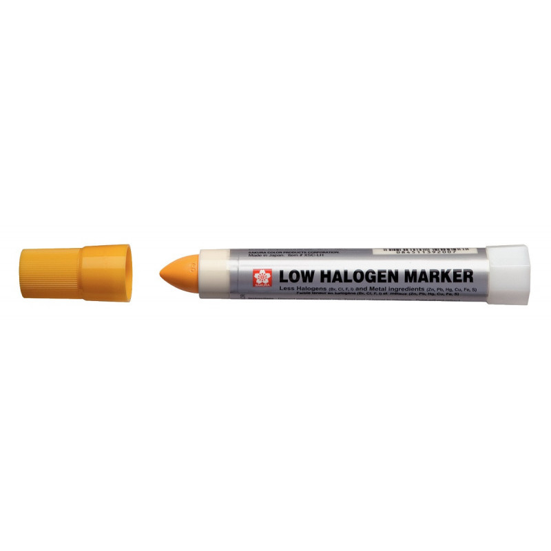 Marker Solid Low Halogen żółty, Sakura