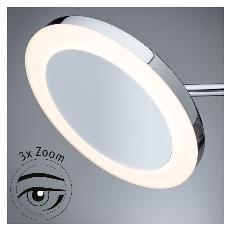 Lusterko kosmetyczne MASUA LED 4W 2700/4000/6500K +wyłącznik IP44 230V czarny matowy / metal Lusterko kosmetyczne MASUA LED 4W 2700/4000/6500K +wyłącznik IP44 230V czarny matowy / metal