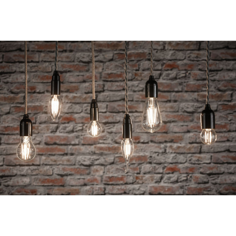 Źródło światła LED świecowa 5X4,8W 470lm E14 2700K 230V przeźroczysty / szkło Źródło światła LED świecowa 5X4,8W 470lm E14 2700K 230V przeźroczysty / szkło