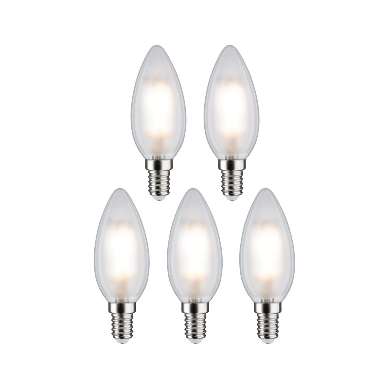 Źródło światła LED świecowa 5X4,8W 470lm E14 2700K 230V matowy / szkło