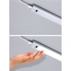 Zestaw opraw podszafkowych SET LINE DIM PIR 2x4W 2x350lm 350mm 30000K 230V/24V chrom matowy / aluminium Zestaw opraw podszafkowych SET LINE DIM PIR 2x4W 2x350lm 350mm 30000K 230V/24V chrom matowy / aluminium