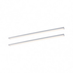 Zestaw uzupełniający opraw podszafkowych LED LINE DIM PIR 2x6W 2x500lm 550mm 30000K 24V chrom matowy / aluminium Zestaw uzupełniający opraw podszafkowych LED LINE DIM PIR 2x6W 2x500lm 550mm 30000K 24V chrom matowy / aluminium