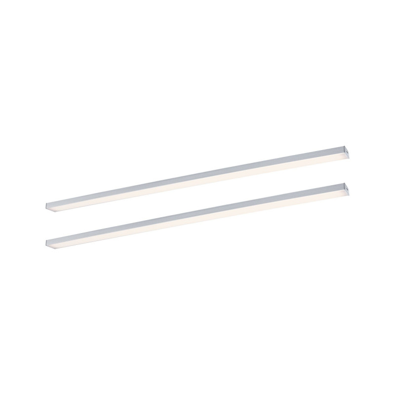 Zestaw uzupełniający opraw podszafkowych LED LINE DIM PIR 2x6W 2x500lm 550mm 30000K 24V chrom matowy / aluminium Zestaw uzupełniający opraw podszafkowych LED LINE DIM PIR 2x6W 2x500lm 550mm 30000K 24V chrom matowy / aluminium