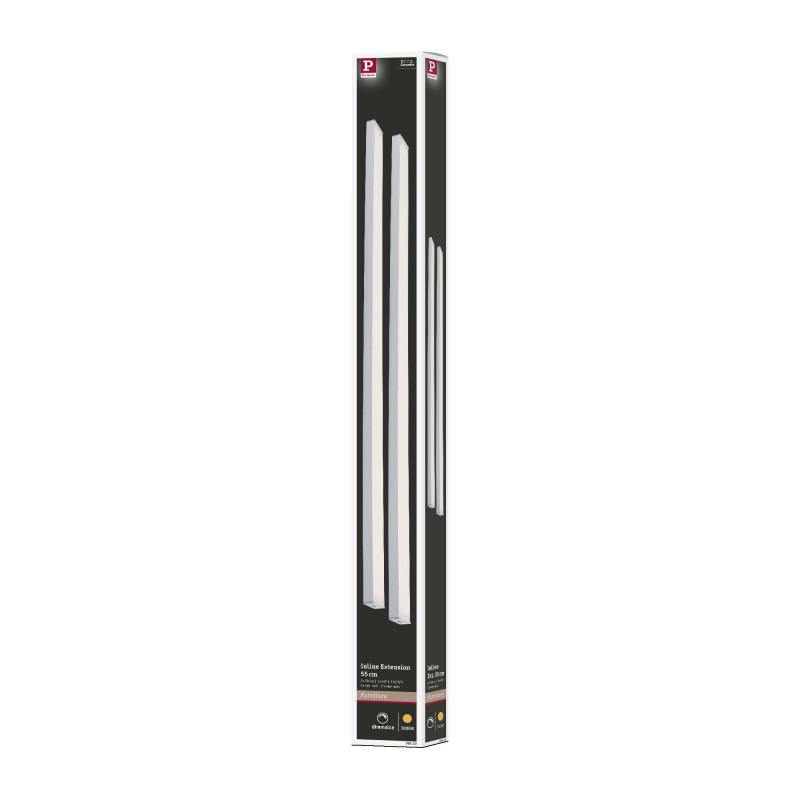 Zestaw uzupełniający opraw podszafkowych LED LINE DIM PIR 2x6W 2x500lm 550mm 30000K 24V chrom matowy / aluminium Zestaw uzupełniający opraw podszafkowych LED LINE DIM PIR 2x6W 2x500lm 550mm 30000K 24V chrom matowy / aluminium