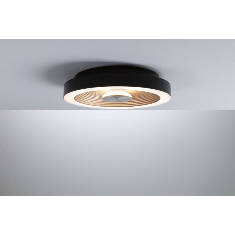 Plafoniera VOLEA 18W DIM 320MM 2120lm 3000K IP44 230V czarny / złoty / tworzywo sztuczne Plafoniera VOLEA 18W DIM 320MM 2120lm 3000K IP44 230V czarny / złoty / tworzywo sztuczne