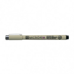 Marker, długopis Pigma Micron 04, 0,40 mm czarny, Sakura Marker, długopis Pigma Micron 04, 0,40 mm czarny, Sakura