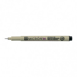 Marker, długopis Pigma Micron 04, 0,40 mm czarny, Sakura Marker, długopis Pigma Micron 04, 0,40 mm czarny, Sakura