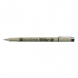 Marker, długopis Pigma Micron 08, 0,5 mm czarny, Sakura Marker, długopis Pigma Micron 08, 0,5 mm czarny, Sakura