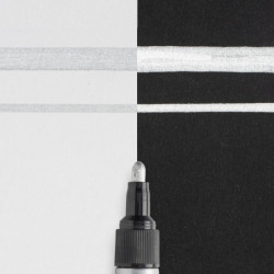 Marker Pen-touch Medium srebrny, Sakura Marker Pen-touch Medium srebrny, Sakura
