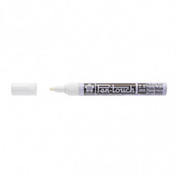 Marker Pen-touch Medium biały, Sakura Marker Pen-touch Medium biały, Sakura