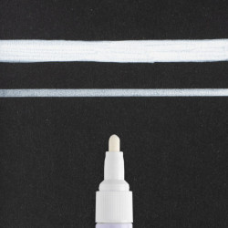 Marker Pen-touch Medium biały, Sakura Marker Pen-touch Medium biały, Sakura