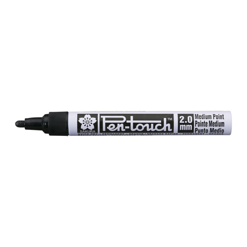 Marker Pen-touch Medium czarny, Sakura Marker Pen-touch Medium czarny, Sakura