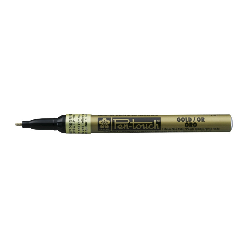 Marker Pen-touch Fine złoty, Sakura Marker Pen-touch Fine złoty, Sakura