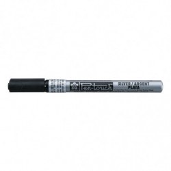 Marker Pen-touch Fine srebrny, Sakura Marker Pen-touch Fine srebrny, Sakura