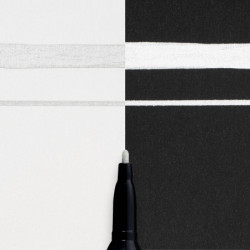 Marker Pen-touch Fine srebrny, Sakura Marker Pen-touch Fine srebrny, Sakura