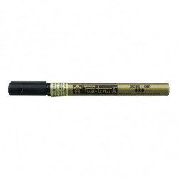Marker Pen-touch Extra Fine złoty, Sakura Marker Pen-touch Extra Fine złoty, Sakura