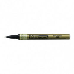 Marker Pen-touch Extra Fine złoty, Sakura Marker Pen-touch Extra Fine złoty, Sakura