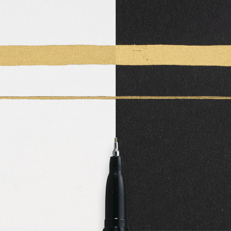 Marker Pen-touch Extra Fine złoty, Sakura Marker Pen-touch Extra Fine złoty, Sakura