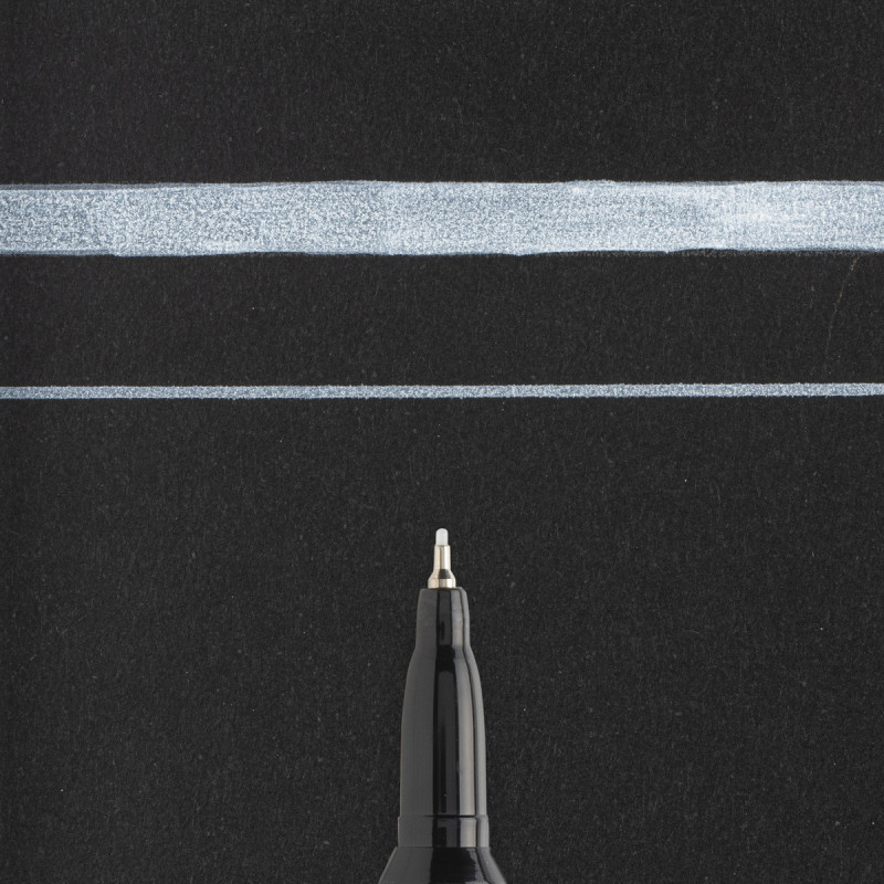 Marker Pen-touch Extra Fine biały, Sakura Marker Pen-touch Extra Fine biały, Sakura