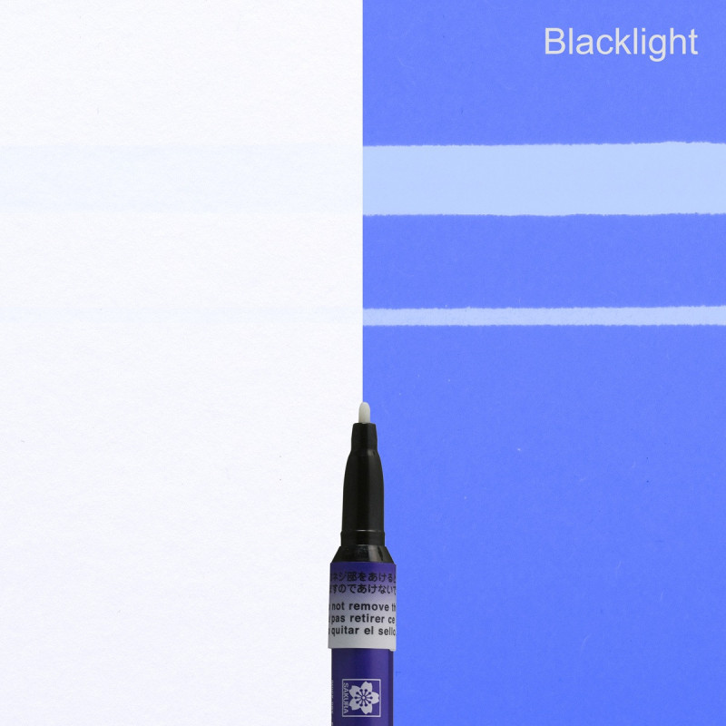 Marker Pen-touch cienki UV niebieski, Sakura Marker Pen-touch cienki UV niebieski, Sakura