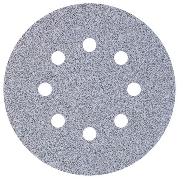 Papier szlifierski Wolfcraft - gr. 40/80/120, perforowany, na rzep - do farby i lakieru
