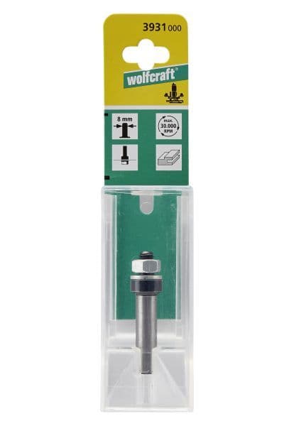 Trzpień 8 mm do frezów Wolfcraft 3828000, 3829000
