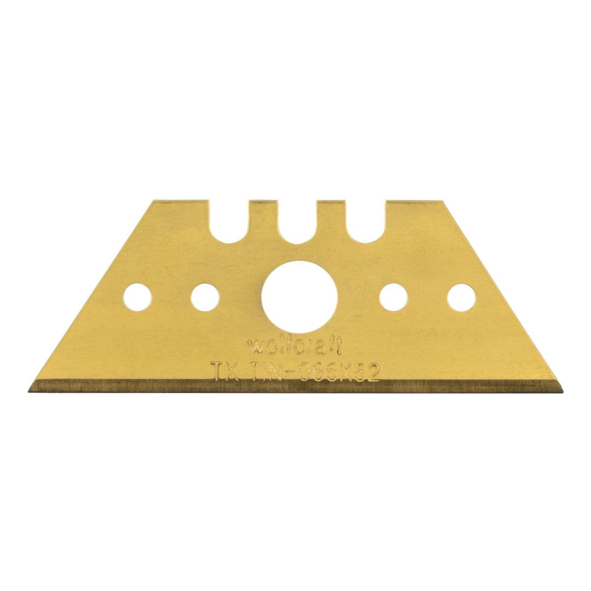 Ostrza trapezowe 0.65 mm Wolfcraft - pokryte tytanem