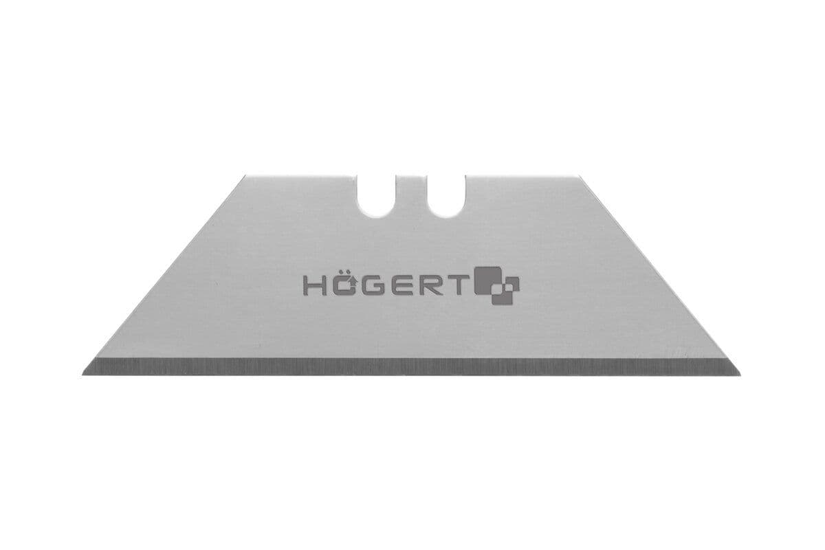 Ostrza trapezowe wymienne 19mm, stal SK5, 10 sztuk w blistrze